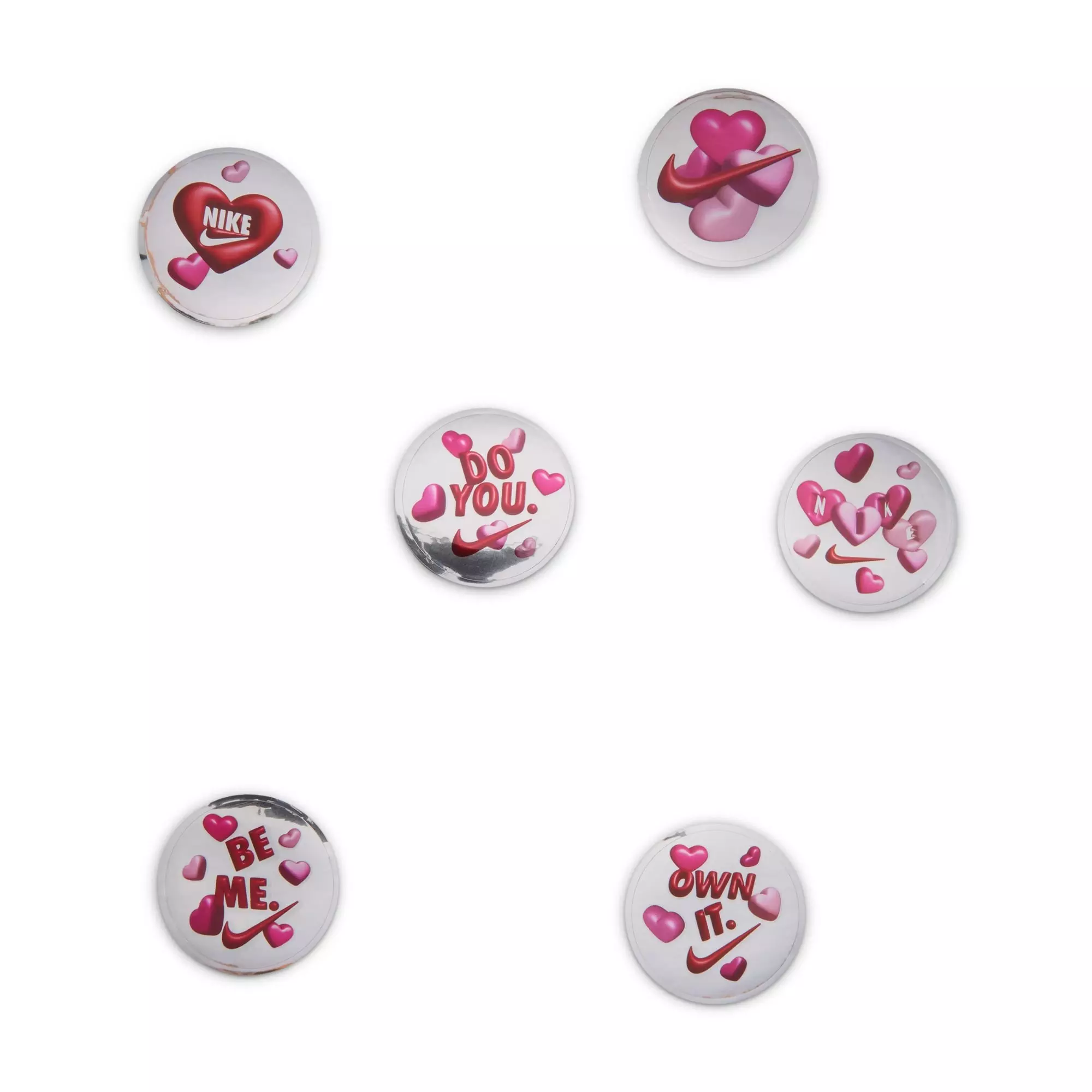 Nike V5 RNR "Summit White/Lt Crimson/Pink Foam" Preschool Girls' Shoe - PINK/RED