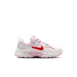 Nike V5 RNR "Summit White/Lt Crimson/Pink Foam" Preschool Girls' Shoe