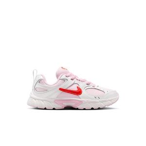 Nike V5 RNR "Summit White/Lt Crimson/Pink Foam" Preschool Girls' Shoe