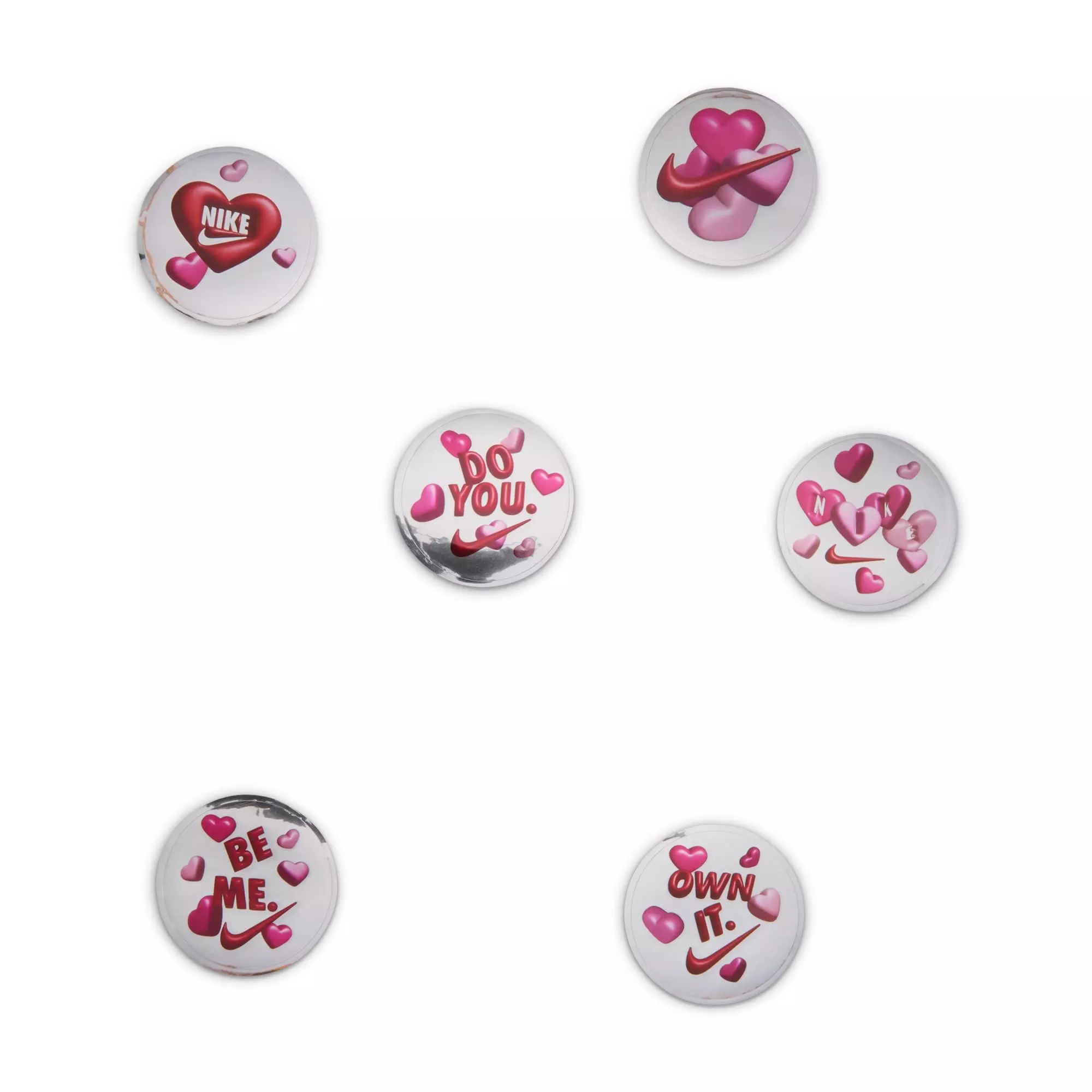 Nike V5 RNR "Summit White/Lt Crimson/Pink Foam" Toddler Girls' Shoe - PINK/RED