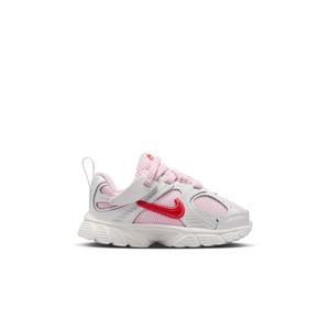 Nike V5 RNR "Summit White/Lt Crimson/Pink Foam" Toddler Girls' Shoe