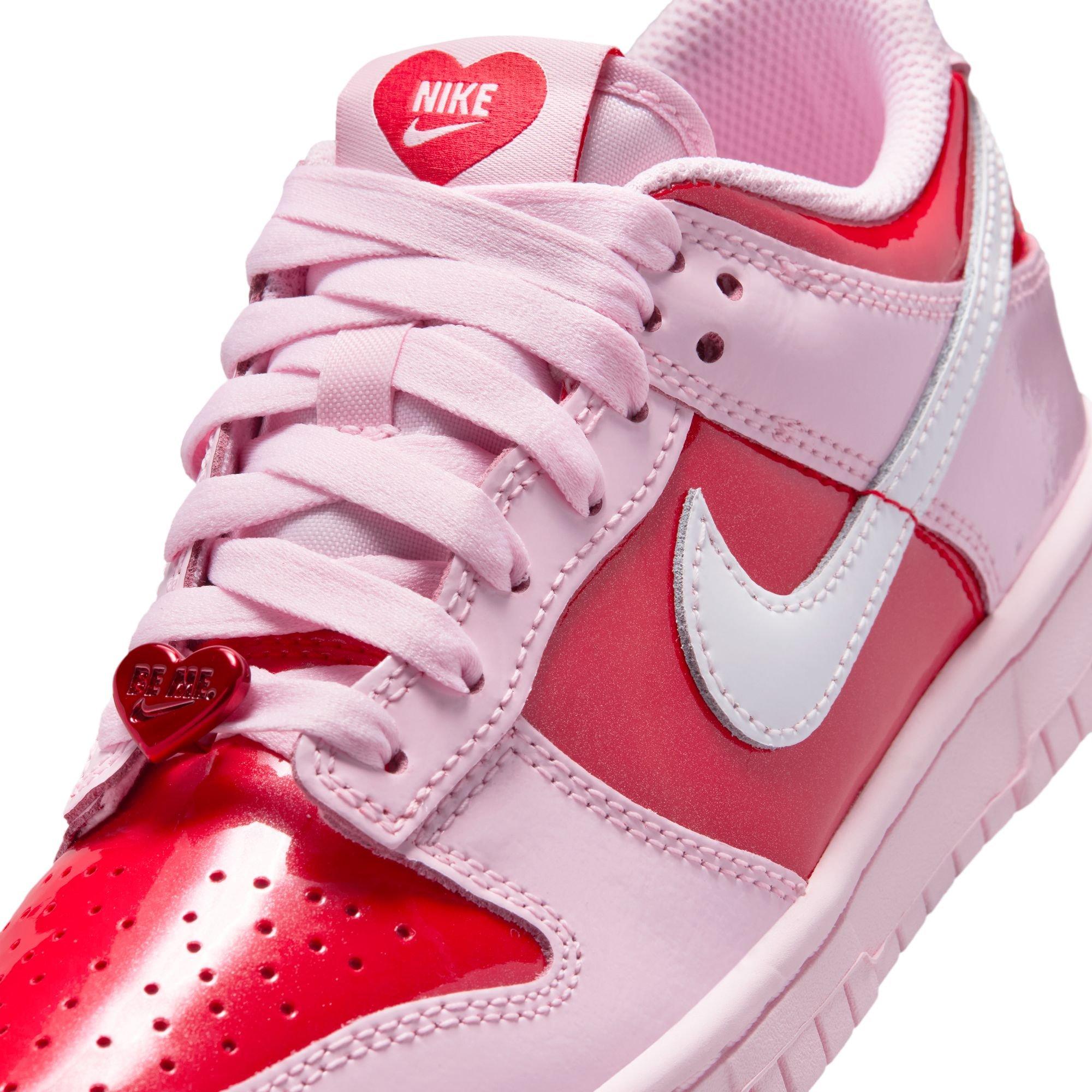 Nike Dunk Low Grade School Girls' "Pink Foam/Summit White/Lt Crimson" Shoe
