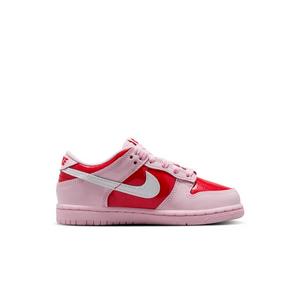 Nike Dunk Low "Pink Foam/Summit White/Lt Crimson" Preschool Girls' Shoe