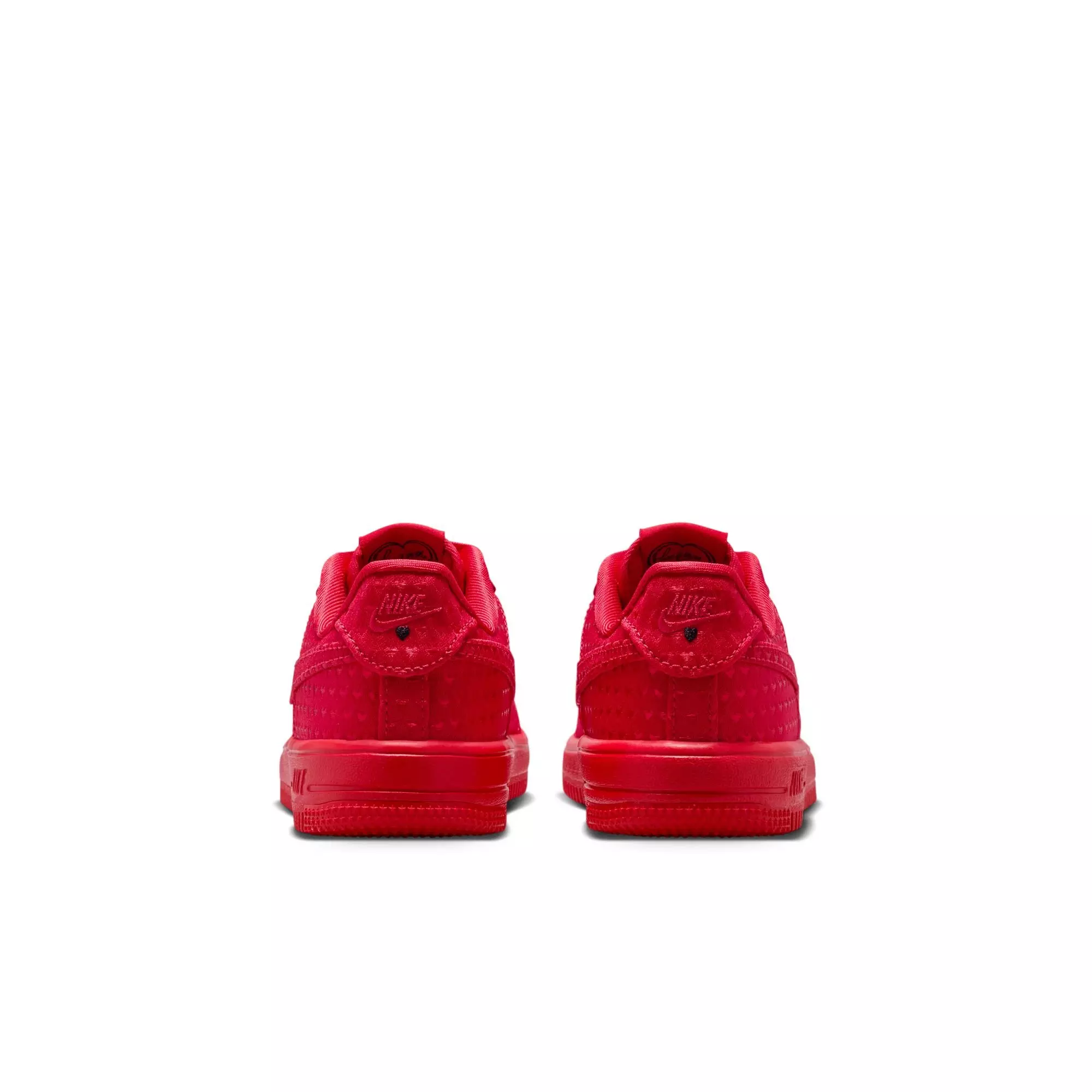 Nike Air Force 1 "Valentine&rsquo;s Day" Preschool Kids' Shoe - UNIVERSITY RED/BLACK
