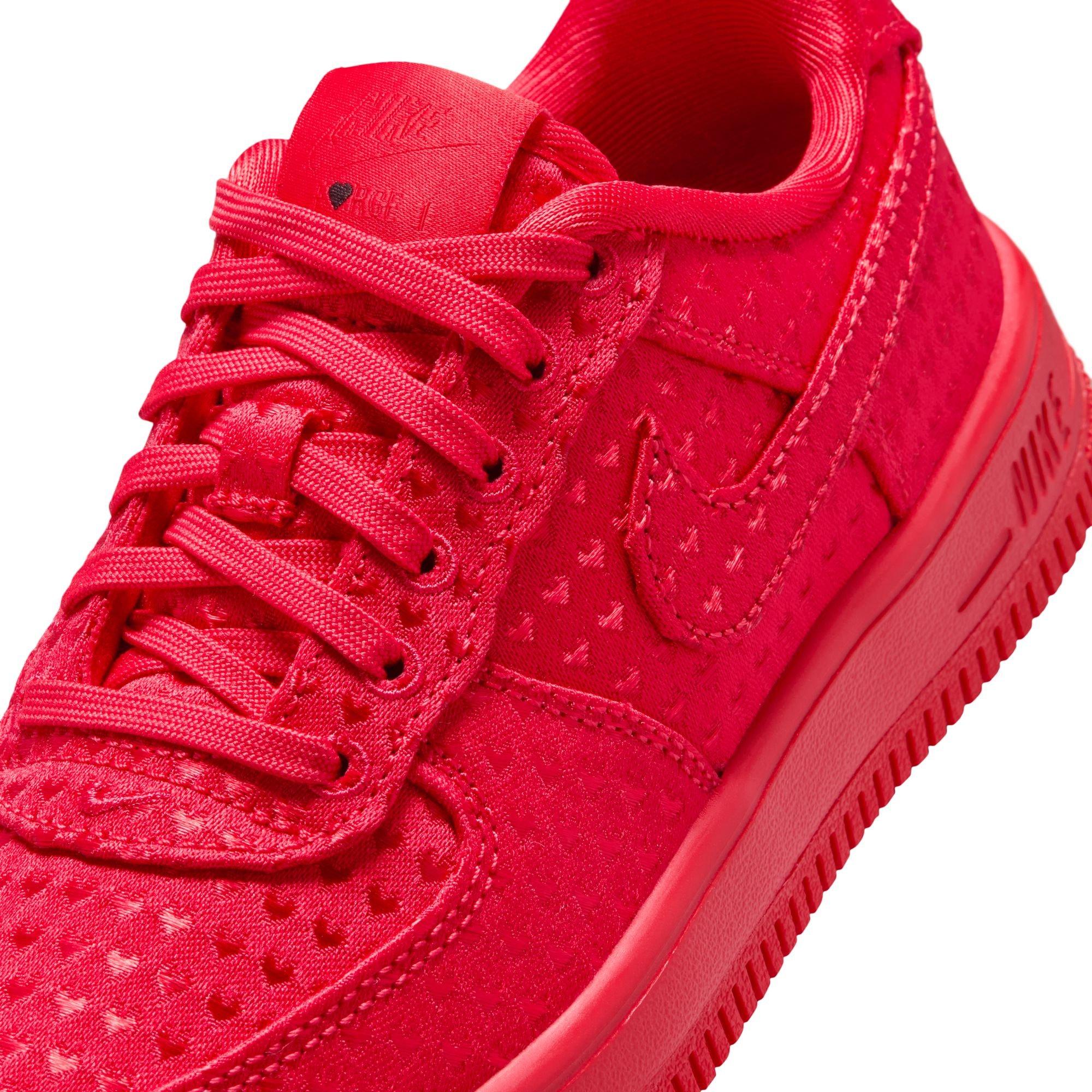 Nike Air Force 1 "Valentine&rsquo;s Day" Preschool Kids' Shoe - UNIVERSITY RED/BLACK Thumbnail View 5