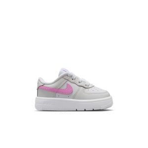 Nike Air Force 1 "White/Lt Magenta/Off-White" Toddler Girls' Shoe