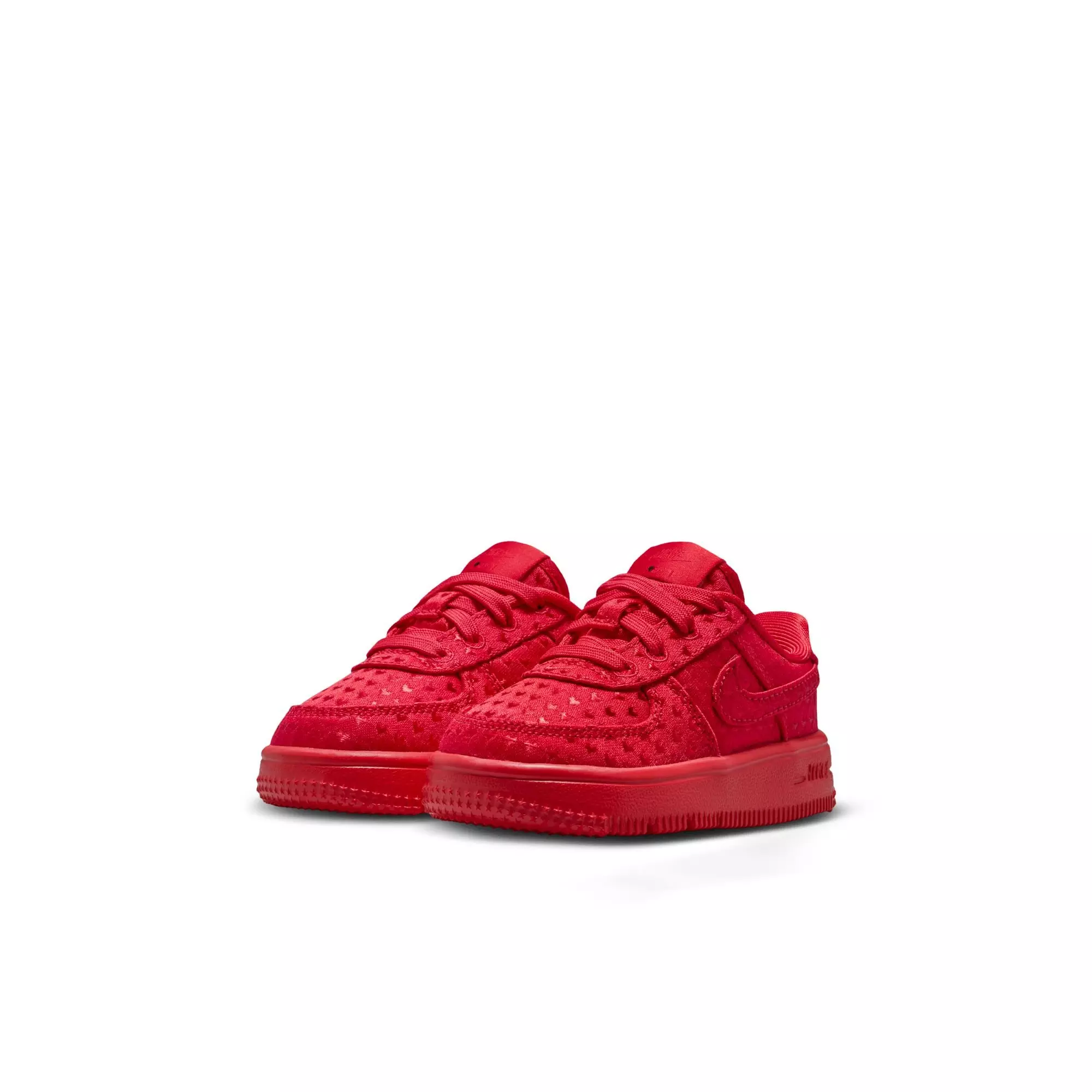 Nike Air Force 1 "Valentine&rsquo;s Day" Toddler Kids' Shoe - UNIVERSITY RED/BLACK