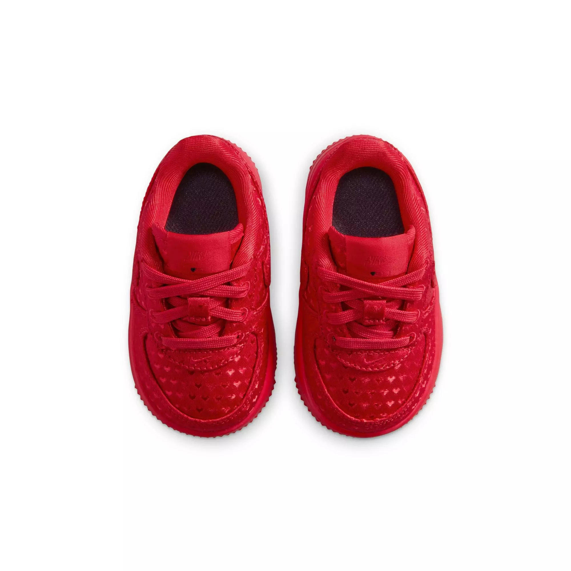 Nike Air Force 1 "Valentine&rsquo;s Day" Toddler Kids' Shoe - UNIVERSITY RED/BLACK