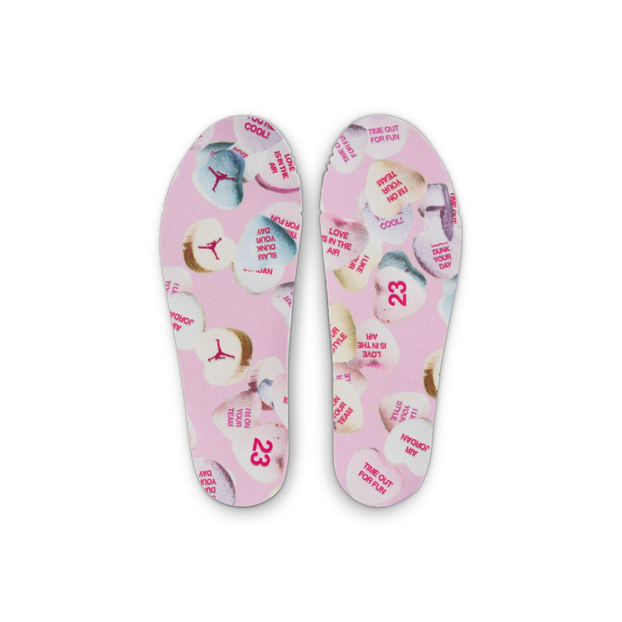 Jordan 1 Mid SE "Half Blue/Pale Ivory/White" Preschool Girls' Shoe - BLUE/PINK Thumbnail View 13