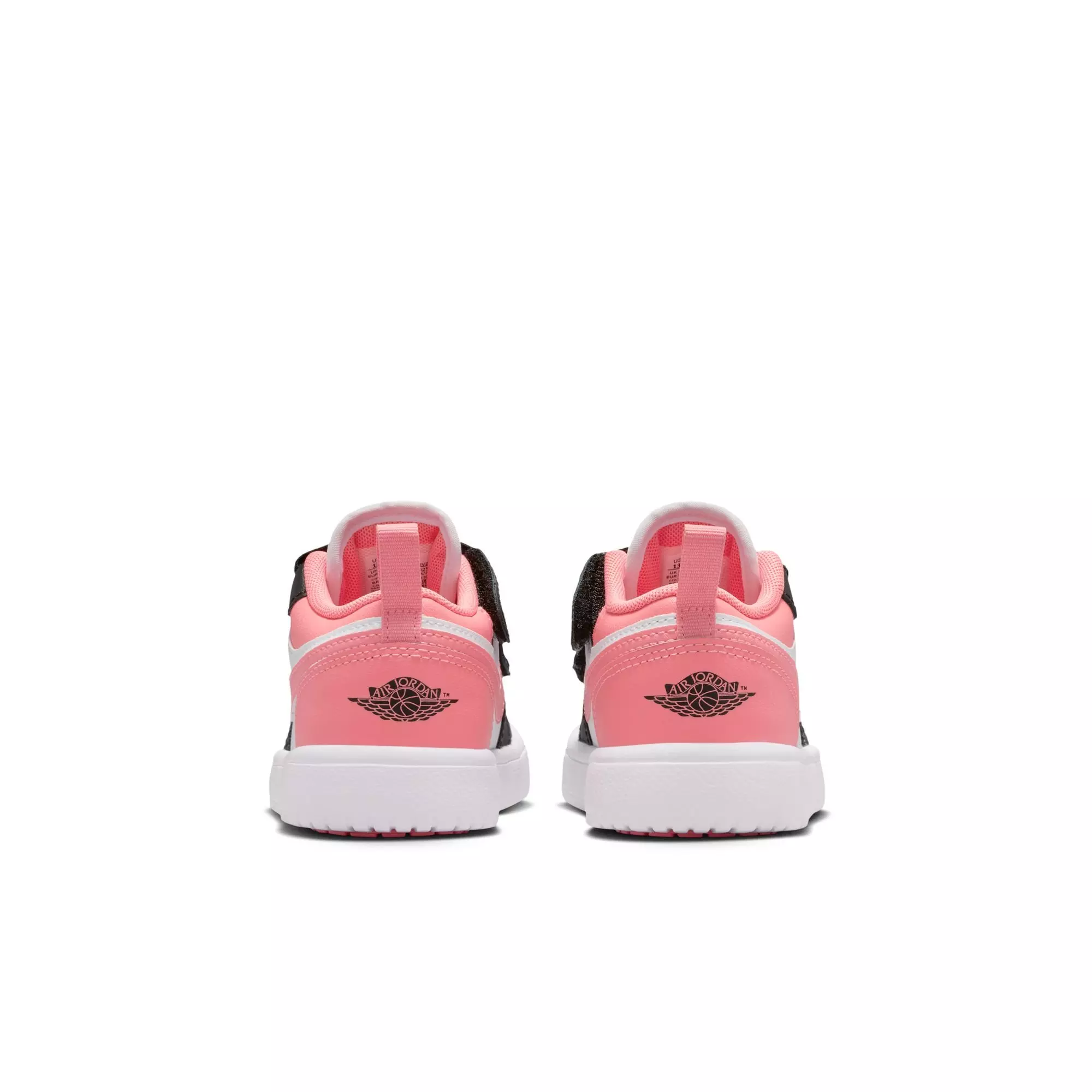 Jordan 1 Low Alt "Black/Pink Gaze/White" Preschool Girls' Shoe - BLACK/PINK