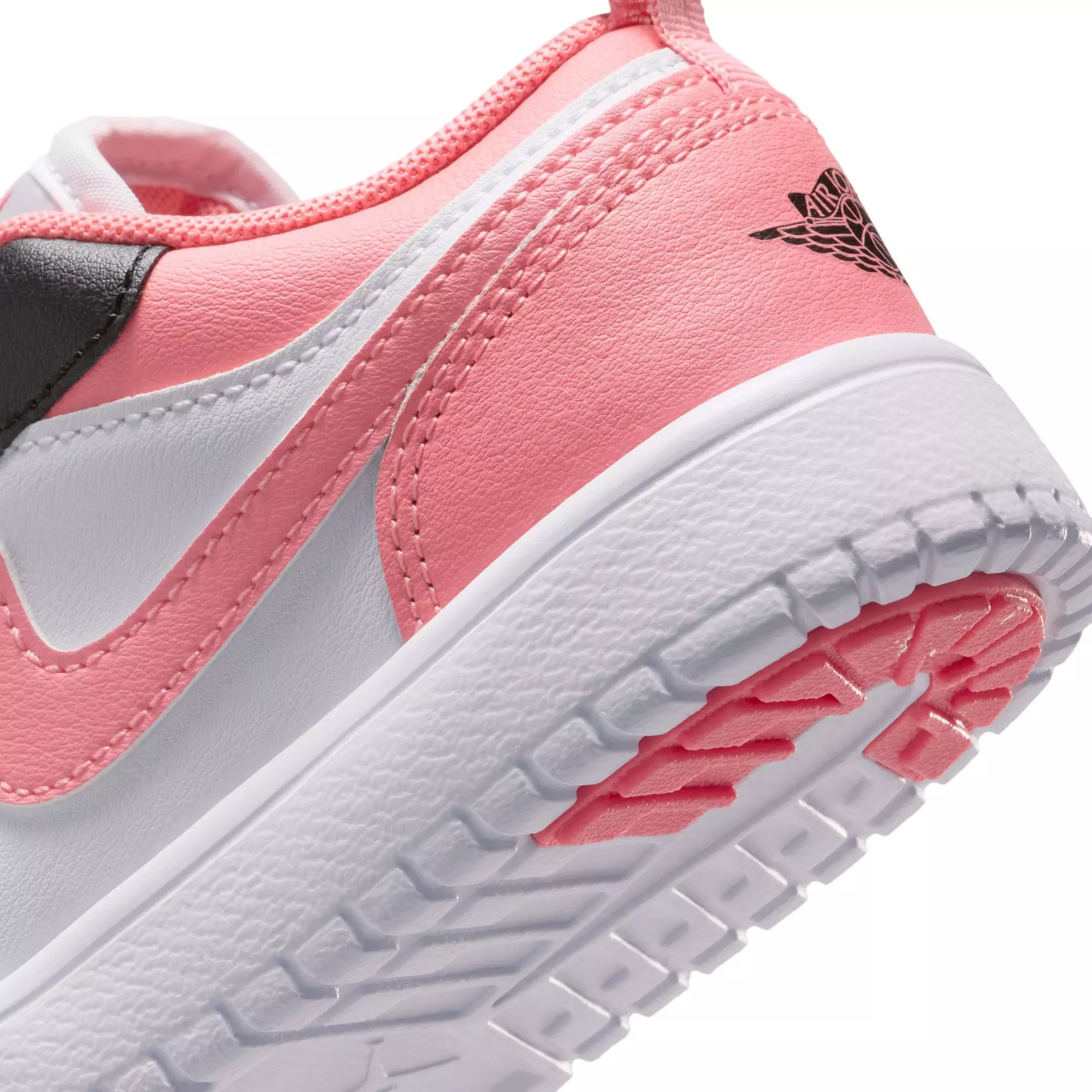Jordan 1 Low Alt "Black/Pink Gaze/White" Preschool Girls' Shoe - BLACK/PINK