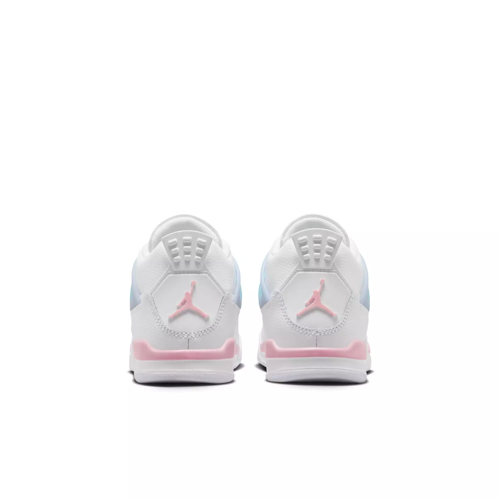 Jordan 4 Retro &ldquo;Valentine's Day&rdquo; Preschool Kids' Shoe - WHITE/SOFT PINK/HALF BLUE
