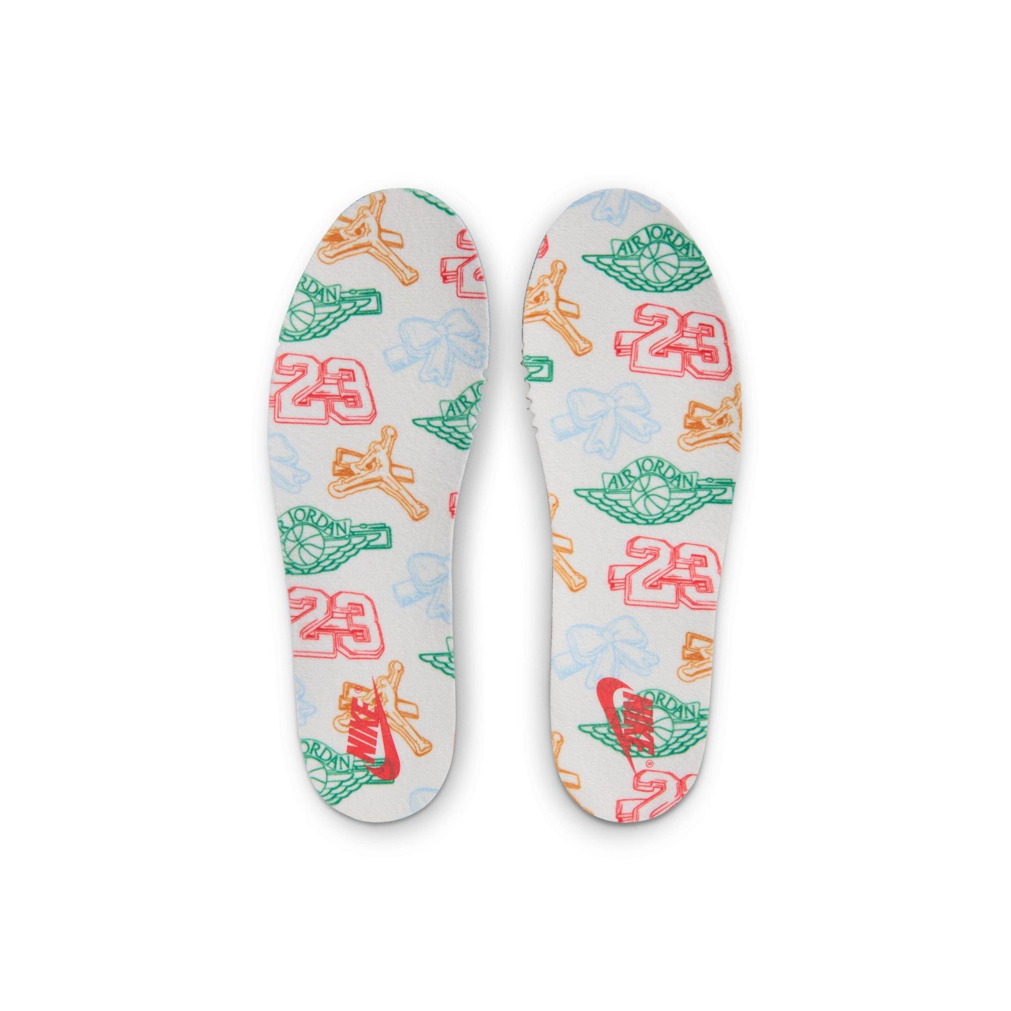 Jordan 1 Retro High OG &ldquo;Psychic Blue&rdquo; Preschool Girls' Shoe - PALE IVORY/PSYCHIC BLUE/COCONUT MILK Thumbnail View 7