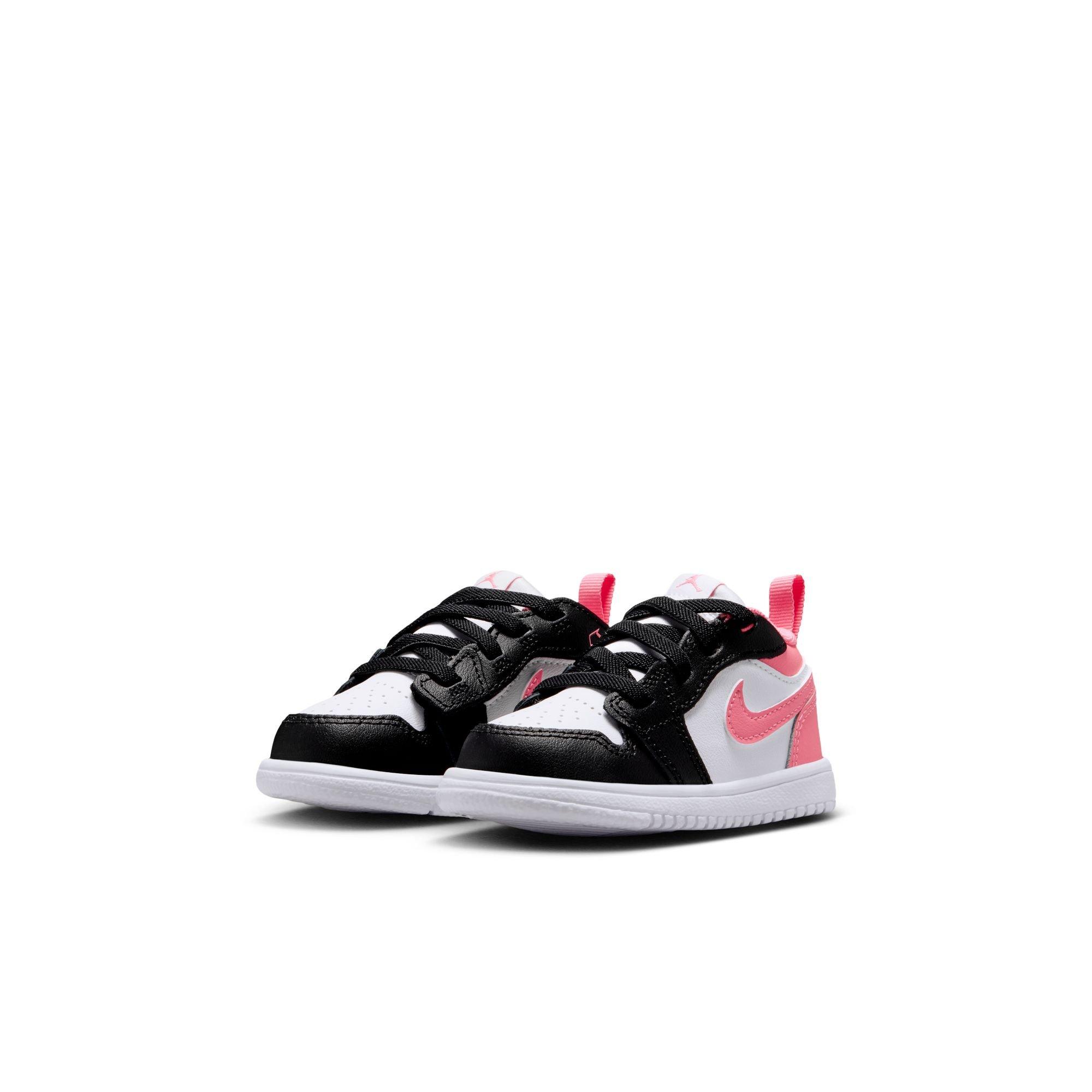 Jordan 1 Low Alt Toddler Girls' "Black/Pink Gaze/White" Shoe