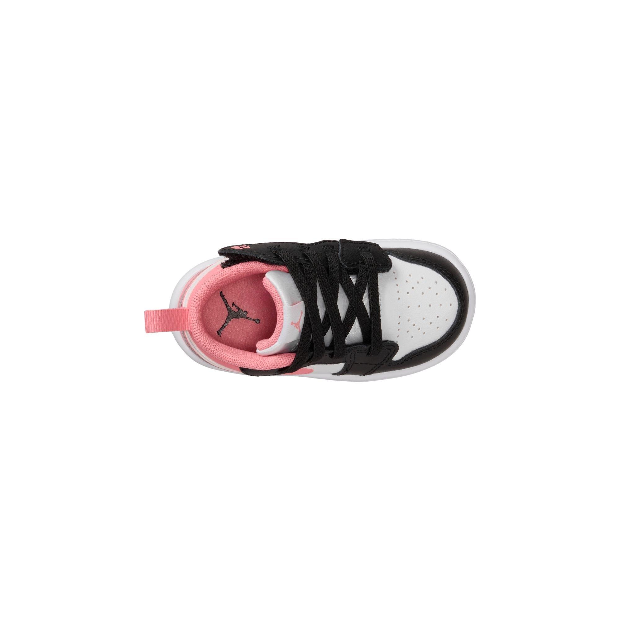 Jordan 1 Low Alt Toddler Girls' "Black/Pink Gaze/White" Shoe