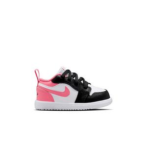 Jordan 1 Low Alt "Black/Pink Gaze/White" Toddler Girls' Shoe