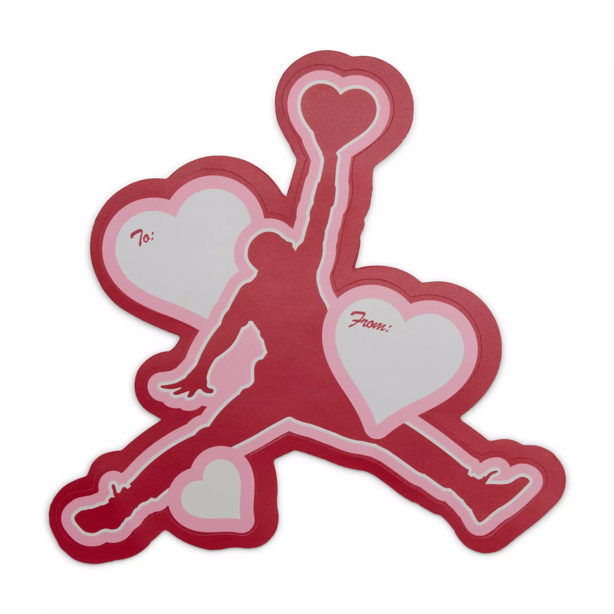 Jordan 4 Retro &ldquo;Valentine's Day&rdquo; Toddler Kids' Shoe - WHITE/SOFT PINK/HALF BLUE