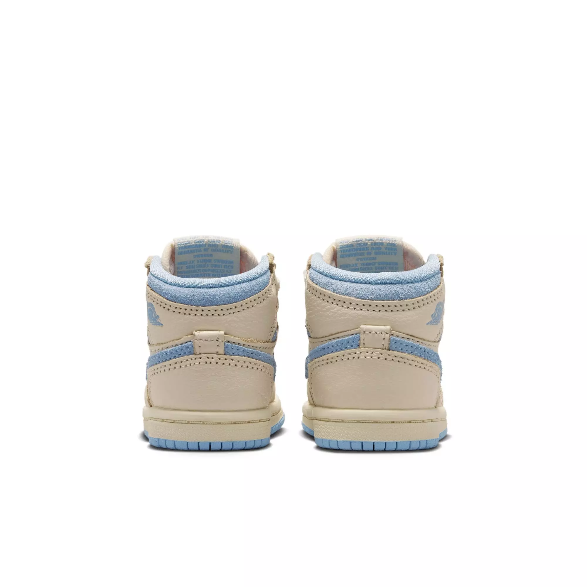 Jordan 1 Retro High OG &ldquo;Psychic Blue&rdquo; Toddler Girls' Shoe - PALE IVORY/PSYCHIC BLUE/COCONUT MILK