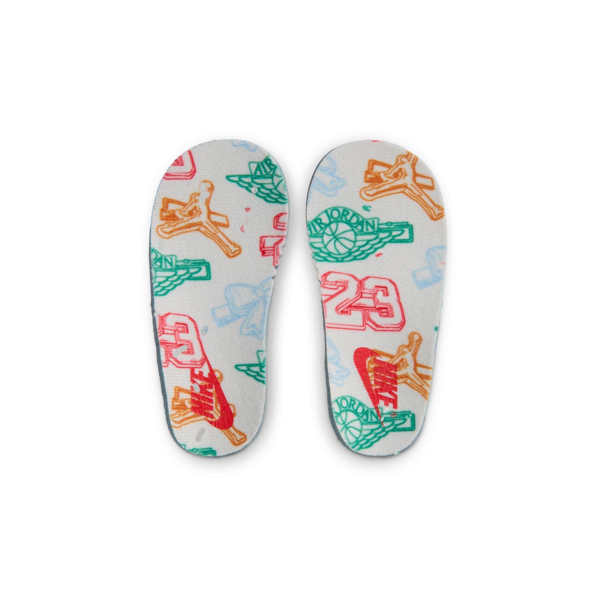 Jordan 1 Retro High OG &ldquo;Psychic Blue&rdquo; Toddler Girls' Shoe - PALE IVORY/PSYCHIC BLUE/COCONUT MILK Thumbnail View 6