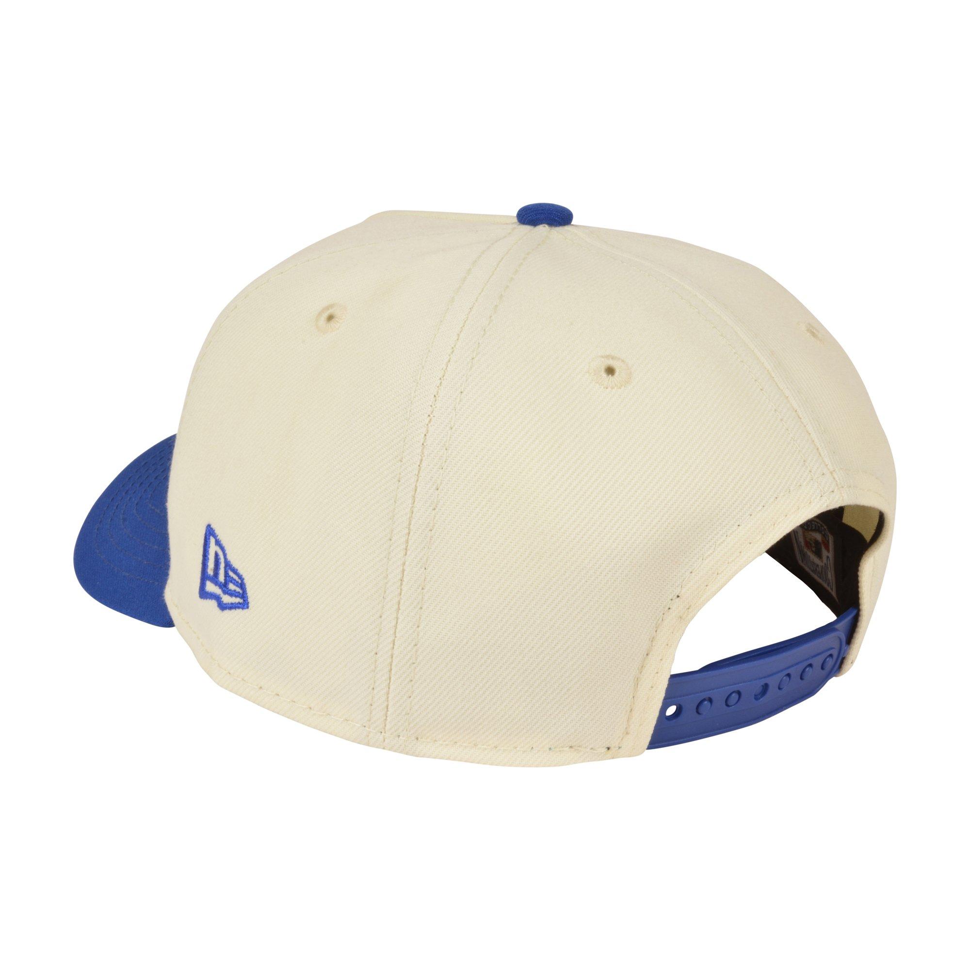 New Era Atlanta Braves 9FORTY A-Frame Varsity Royal Snapback Hat