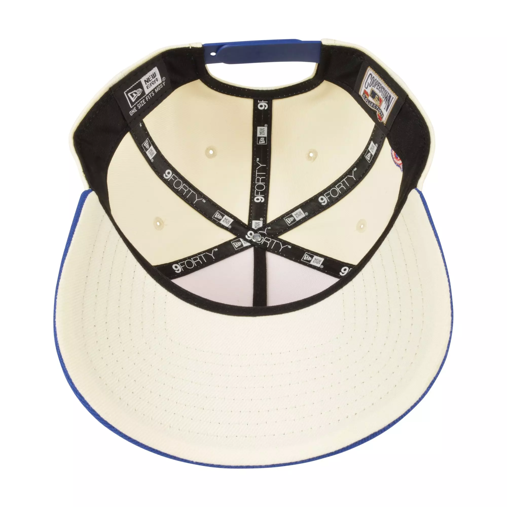 New Era Atlanta Braves 9FORTY A-Frame Varsity Snapback Hat-Royal - ROYAL