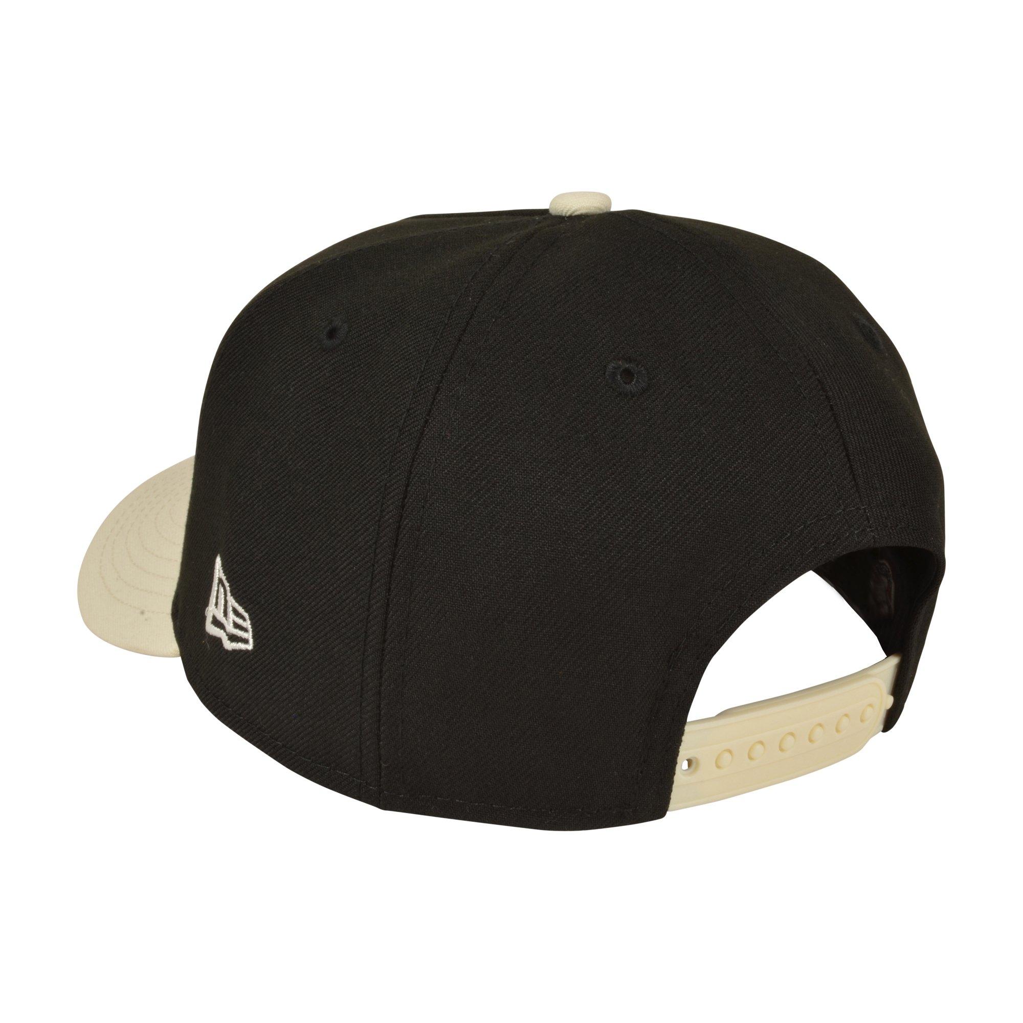 New Era Cincinnati Reds 9FORTY A-Frame Varsity Black Snapback Hat