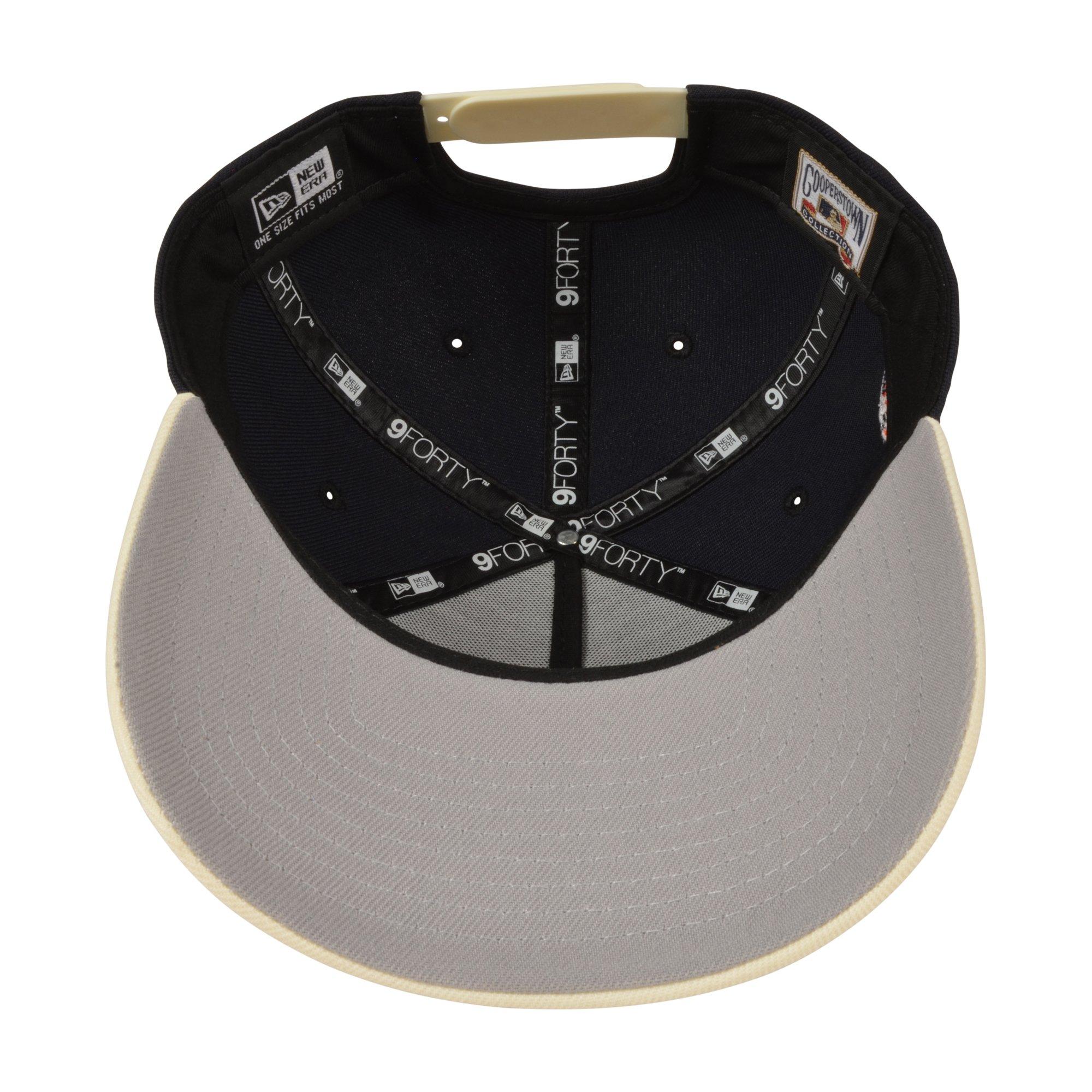 New Era Houston Astros 9FORTY A-Frame Varsity Navy Snapback Hat