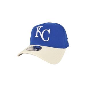 New Era Kansas City Royals 9FORTY A-Frame Varsity Snapback Hat-Royal