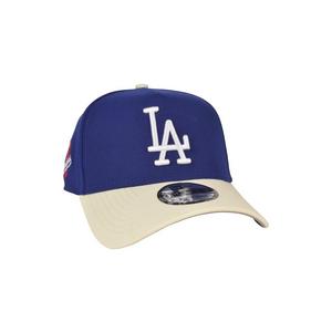 New Era Los Angeles Dodgers 9FORTY A-Frame Varsity Snapback Hat-Royal