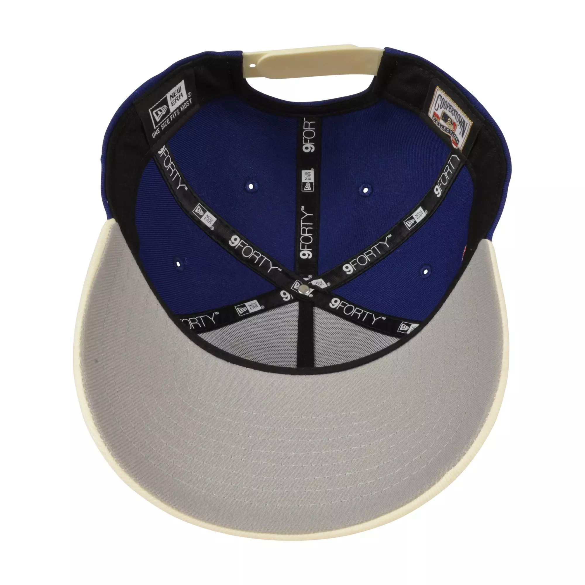 New Era Los Angeles Dodgers 9FORTY A-Frame Varsity Snapback Hat-Royal - ROYAL