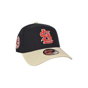 New Era St. Louis Cardinals 9FORTY A-Frame Varsity Snapback Hat-Navy