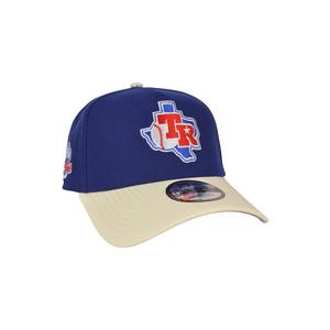 New Era Texas Rangers 9FORTY A-Frame Varsity Snapback Hat-Royal