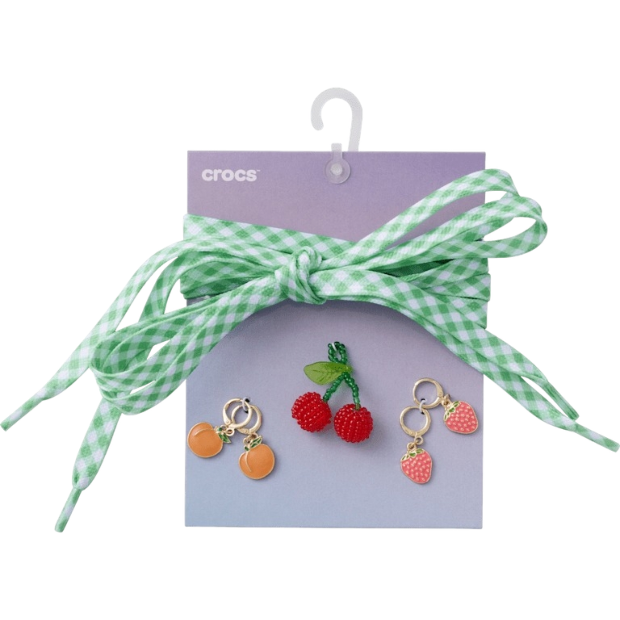 Crocs Laces &amp; Fresh Fruits Jibbitz Charm Kit