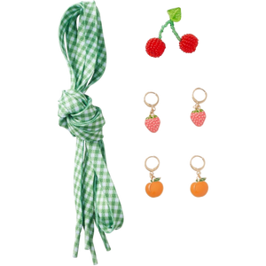 Crocs Laces & Fresh Fruits Jibbitz Charm Kit