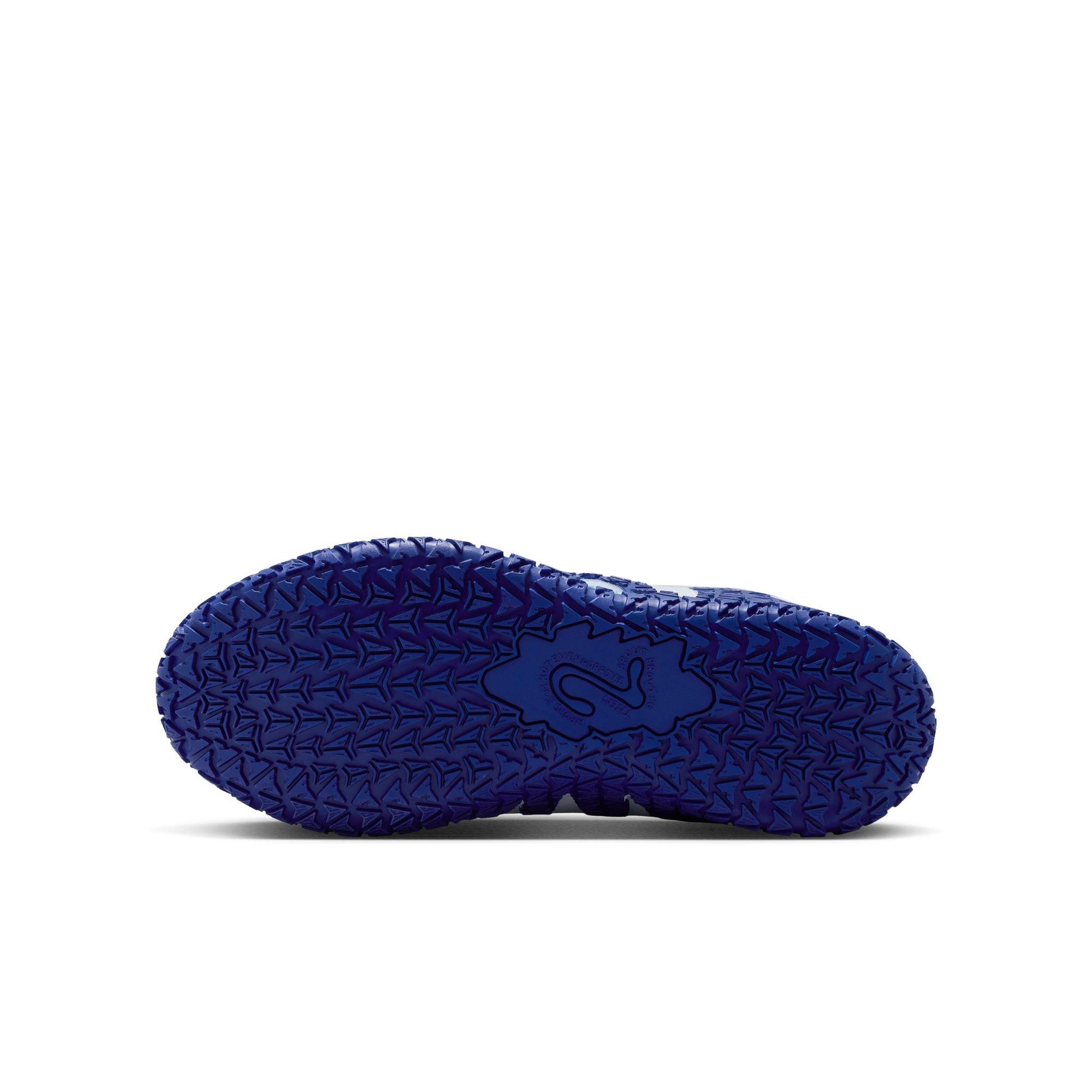 Nike Ja 3 "Murray State" Grade School Kids' Basketball Shoe - PURE PLATINUM/DEEP ROYAL BLUE/LIGHTENING Thumbnail View 16