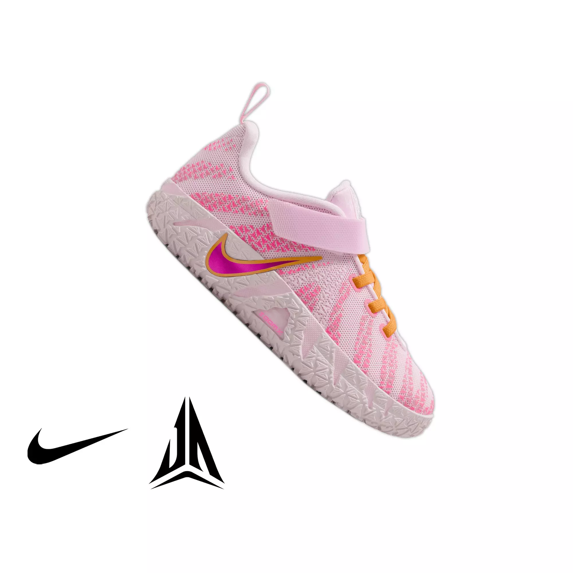 Nike Ja 3 "Hyper Pink" Preschool Kids' Basketball Shoe - PINK FOAM/HYPER PINK/BLACK