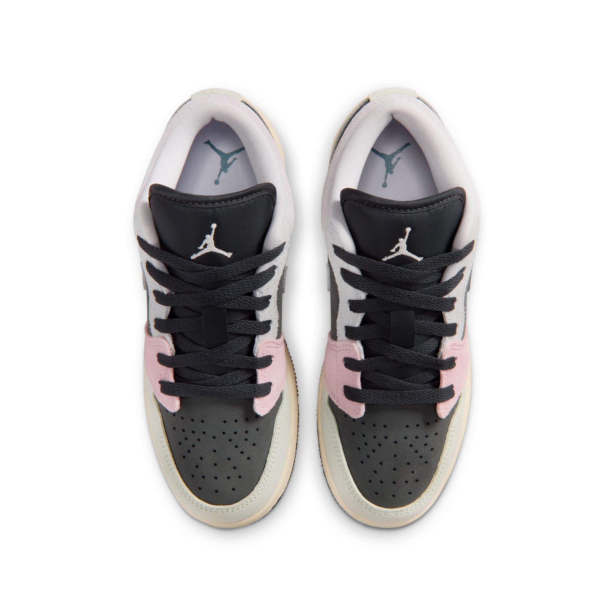 Jordan 1 Low SE "Anthracite/Sail/Muslin/Iris Whisper" Grade School Boys' Shoe - MULTI-COLOR Thumbnail View 6