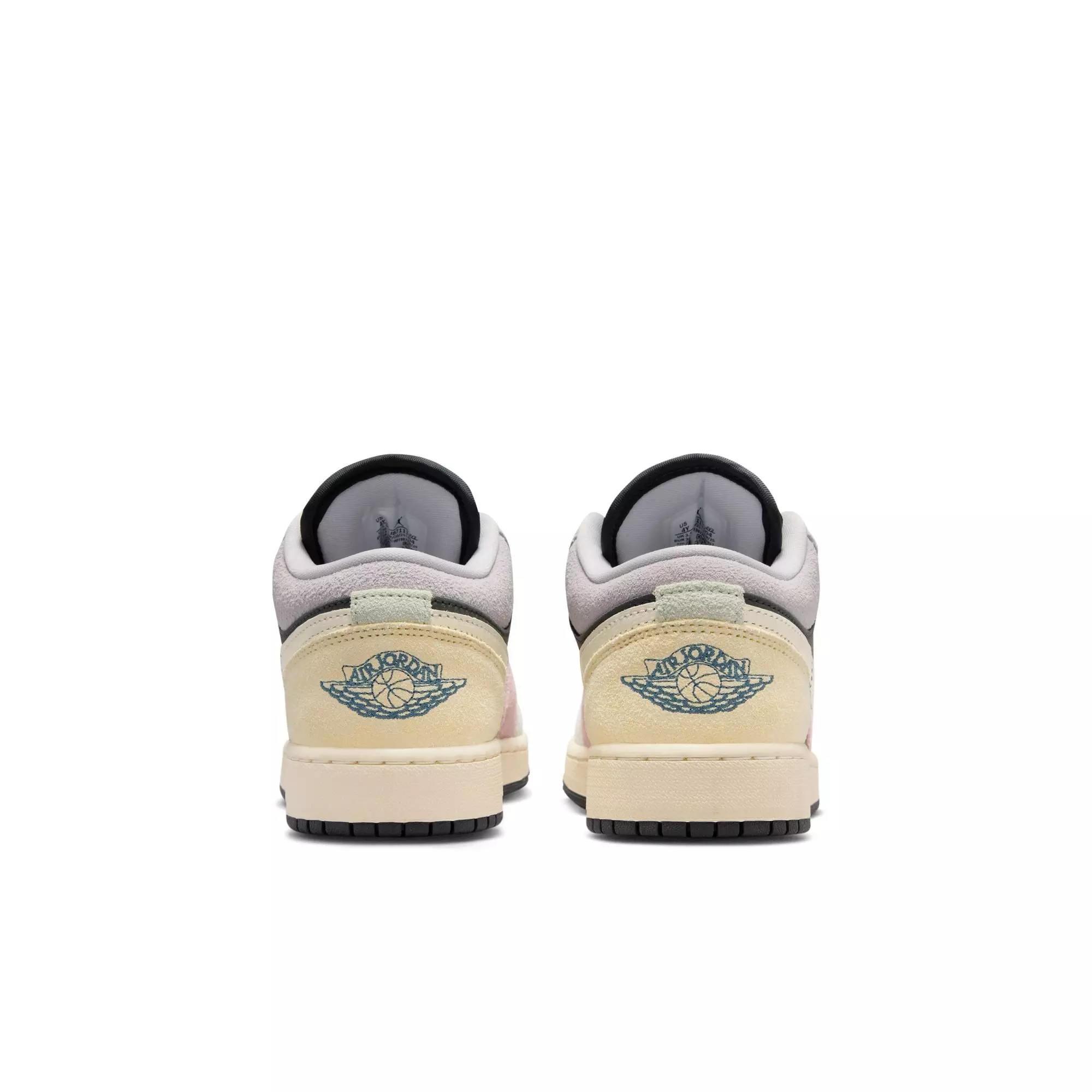 Jordan 1 Low SE "Anthracite/Sail/Muslin/Iris Whisper" Grade School Kids' Shoe - MULTI-COLOR