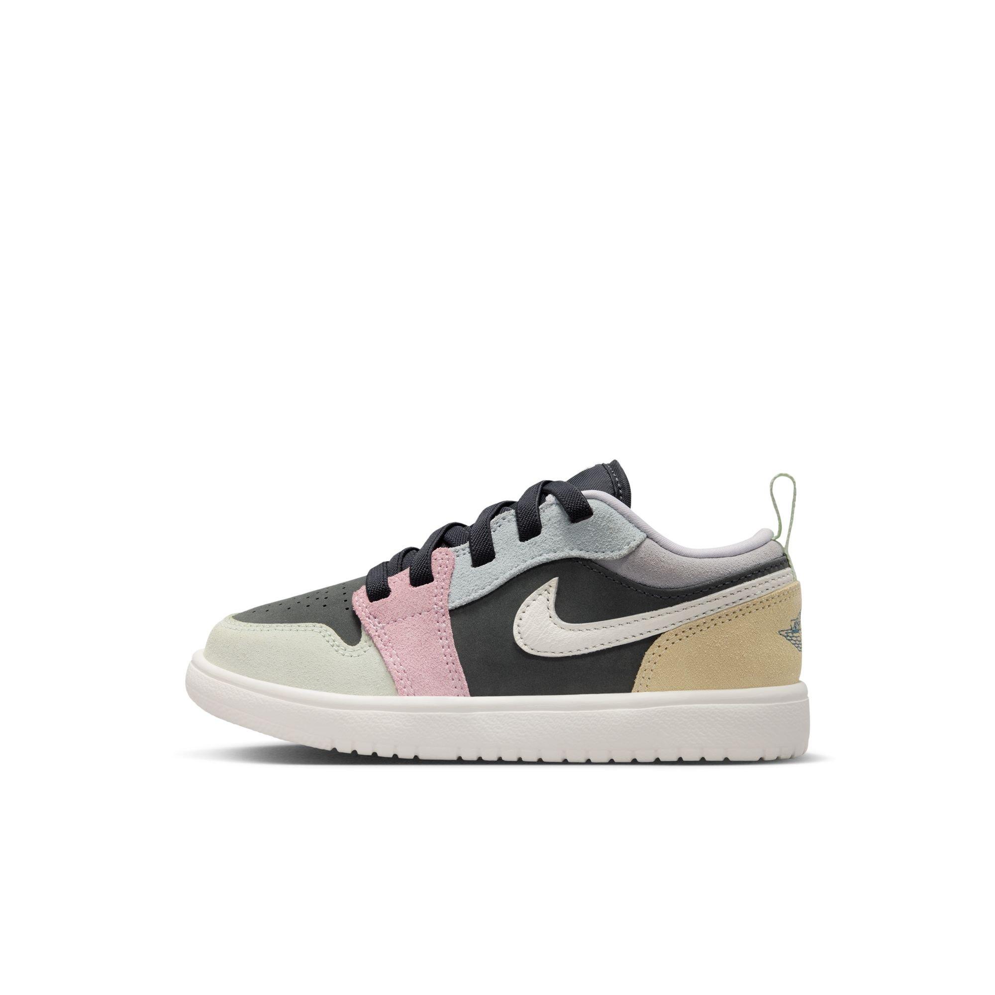 Jordan 1 Low Alt SE "Anthracite/Sail/Muslin/Iris Whisper" Preschool Kids' Shoe - MULTI-COLOR Thumbnail View 3