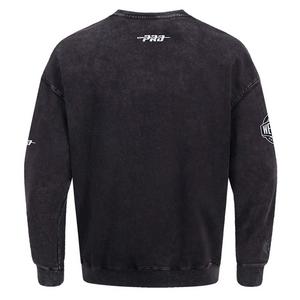 Pro Standard Oklahoma City Thunder Shadow Fleece Crew Sweater-Black