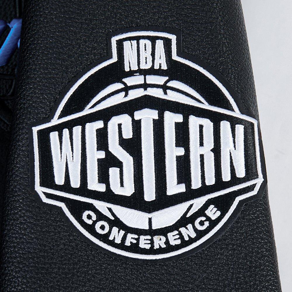 Pro Standard Oklahoma City Thunder Shadow Varsity Jacket-Black - BLACK Thumbnail View 6