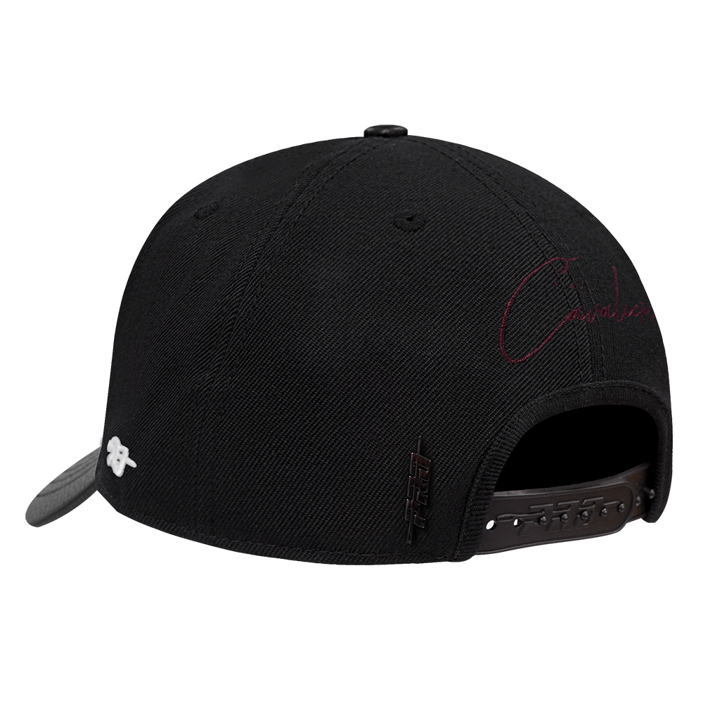 Pro Standard Cleveland Cavaliers Shadow Drop Snapback Hat-Black