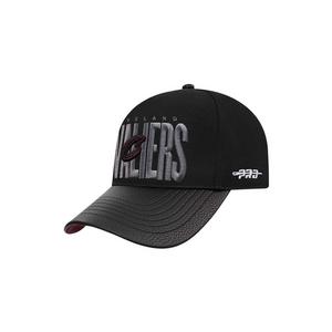 Pro Standard Cleveland Cavaliers Shadow Drop Snapback Hat-Black