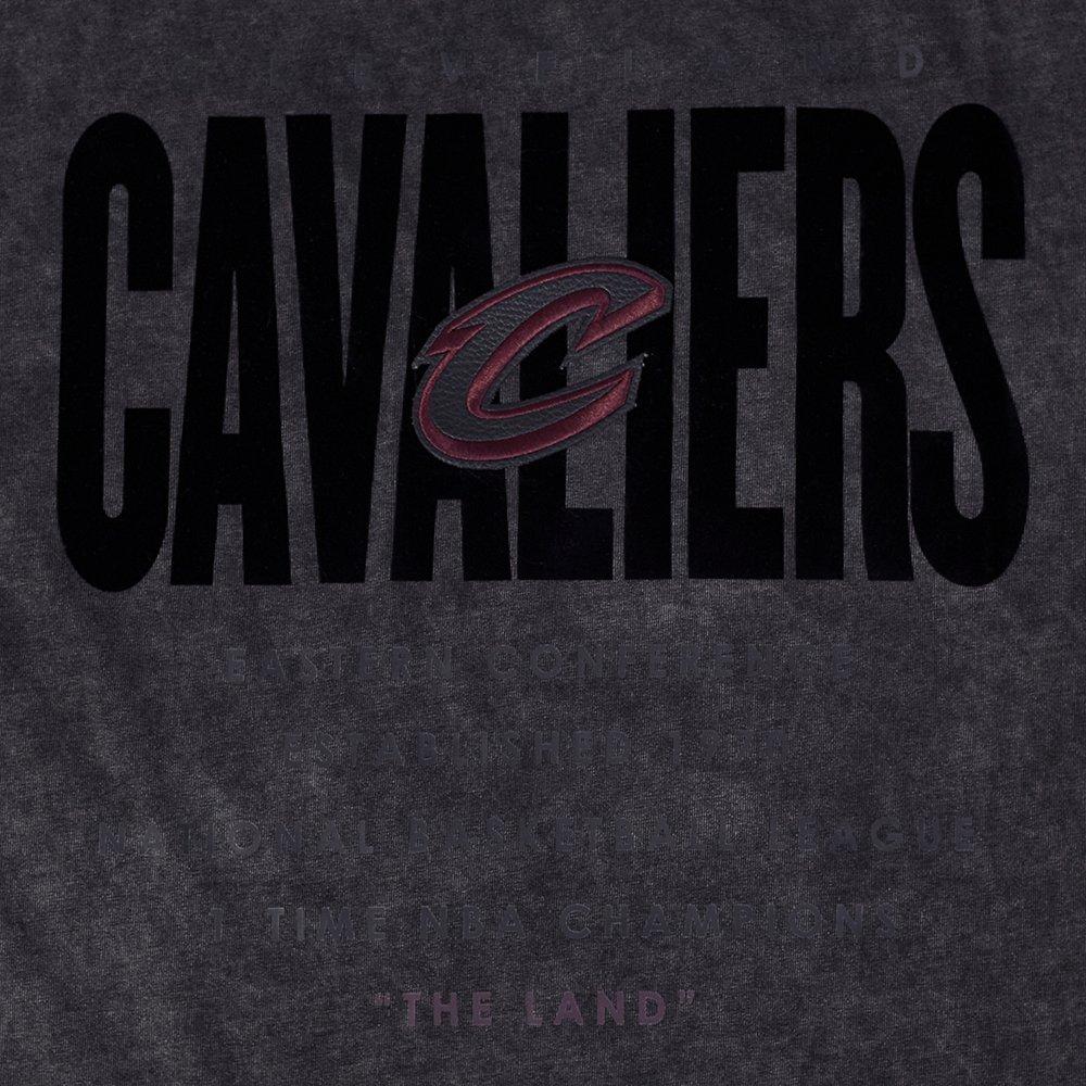 Pro Standard Cleveland Cavaliers Drop Shadow Tee-Black - BLACK Thumbnail View 5