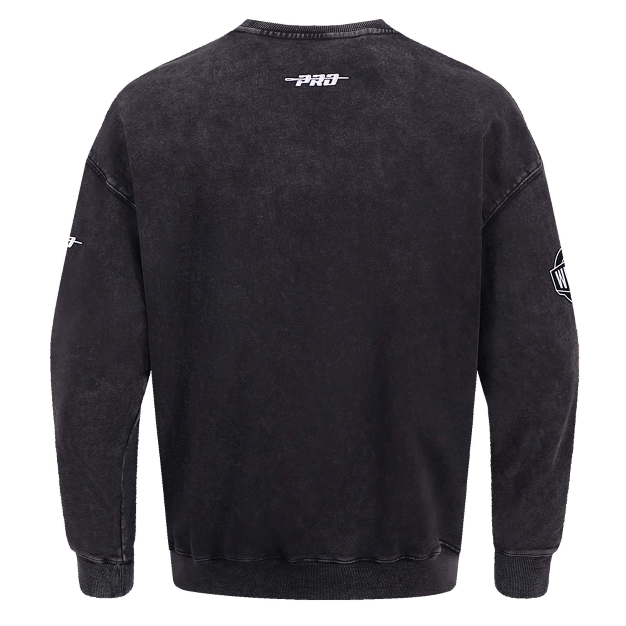 Pro Standard Cleveland Cavaliers Shadow Fleece Crew Sweater-Black - BLACK Thumbnail View 2