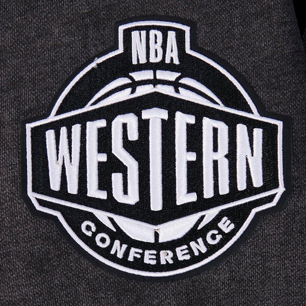 Pro Standard Cleveland Cavaliers Shadow Fleece Crew Sweater-Black - BLACK Thumbnail View 6