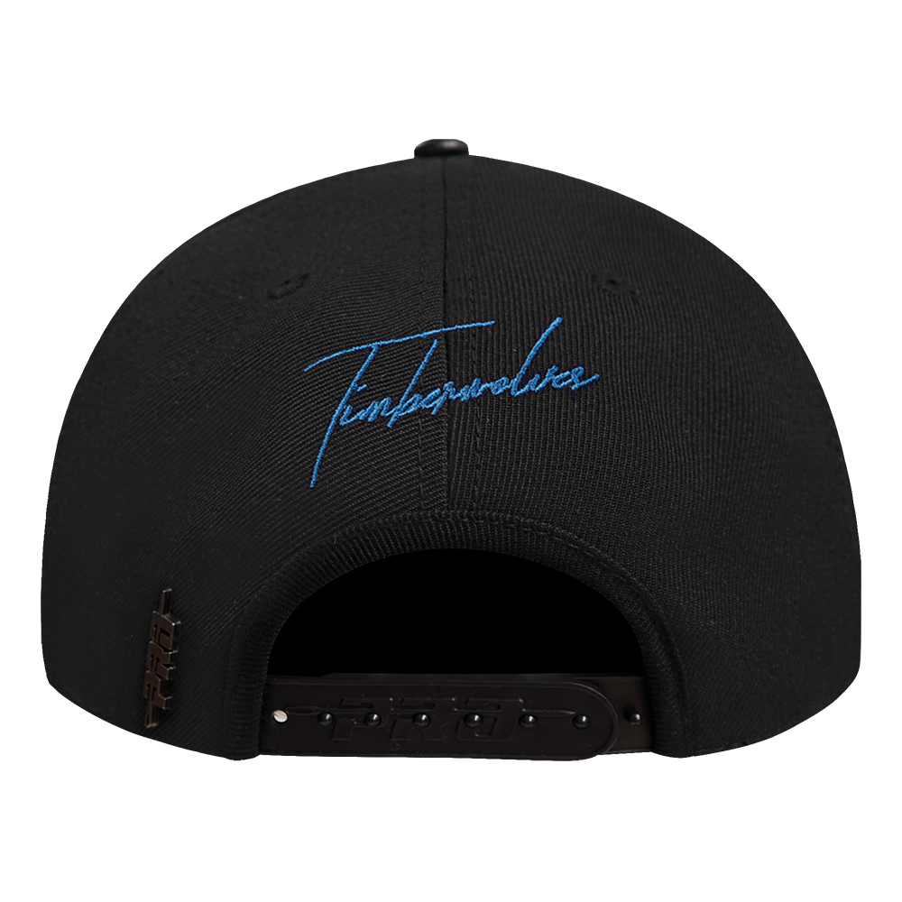 Pro Standard Oklahoma City Thunder Shadow Drop Snapback Hat-Black