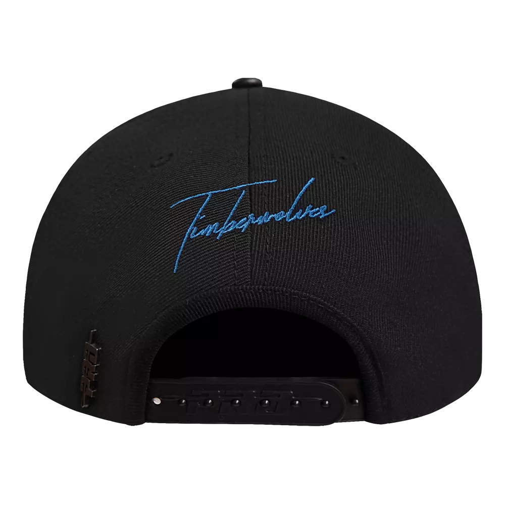 Pro Standard Oklahoma City Thunder Shadow Drop Snapback Hat-Black - BLACK
