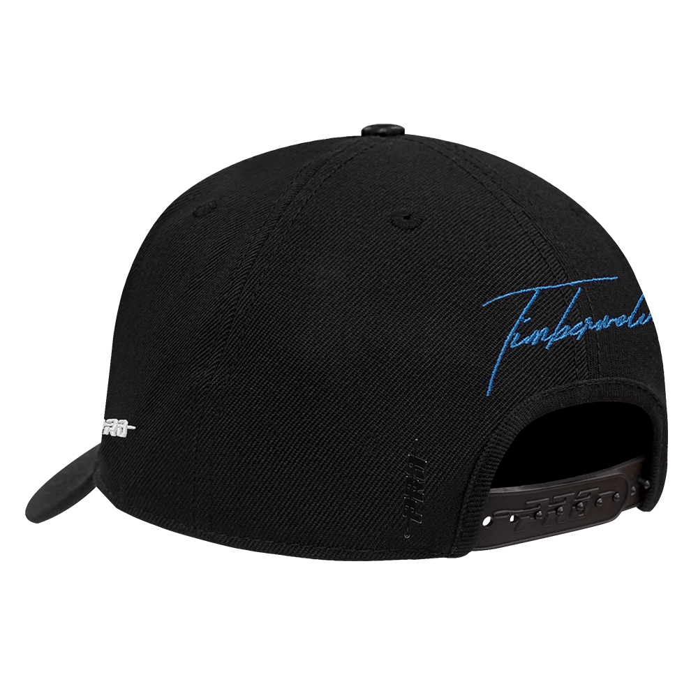 Pro Standard Oklahoma City Thunder Shadow Drop Snapback Hat-Black
