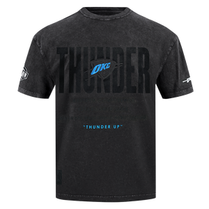 Pro Standard Oklahoma City Thunder Drop Shadow Tee-Black